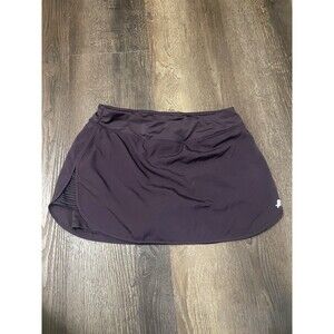 penn. Women’s Purple Athletic Tennis Skort L Regular Short Stretch Solid